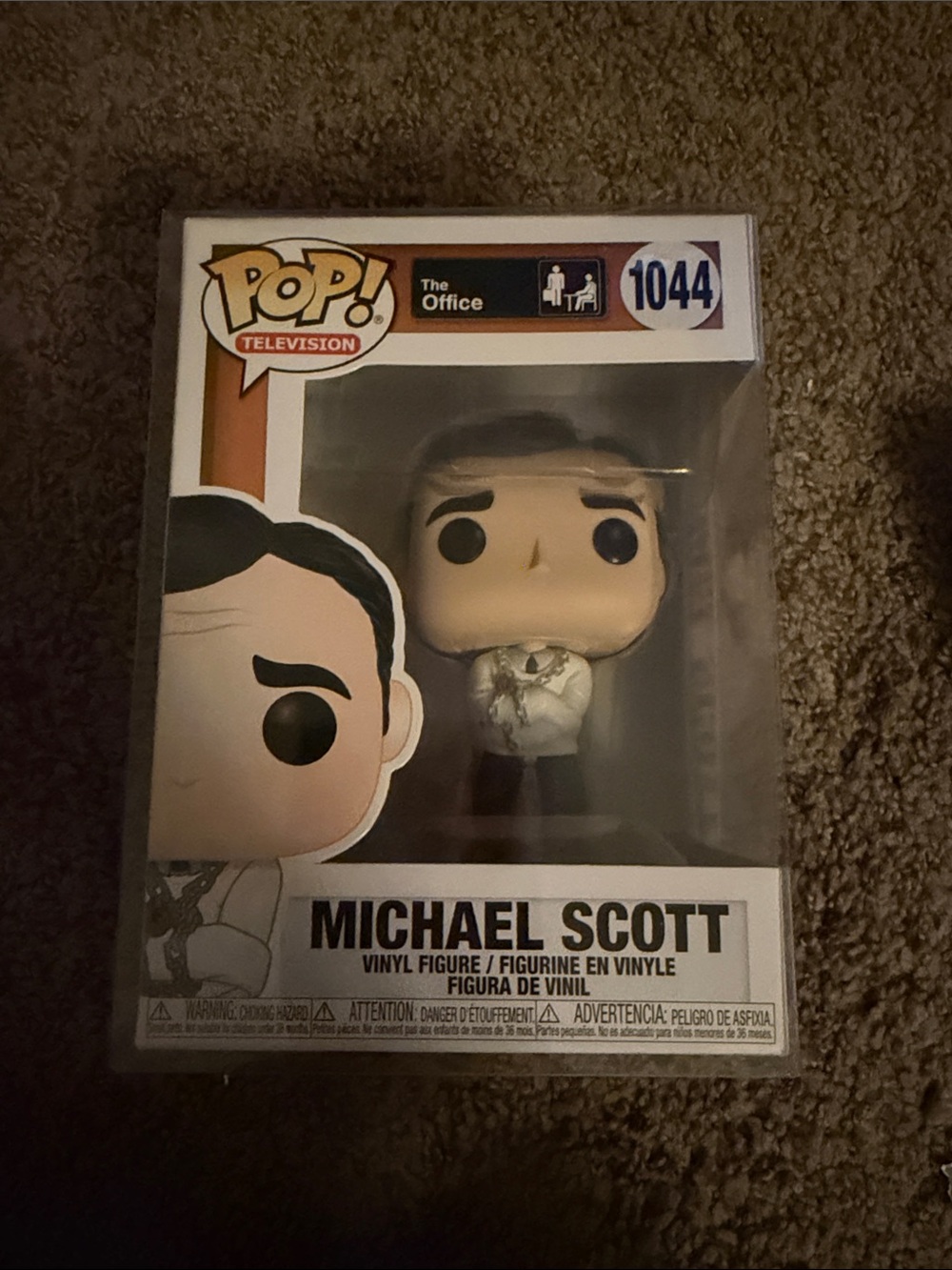 Funko Pop! Michael Scott Figure - straight jacket